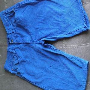 Blue Access Jean shorts